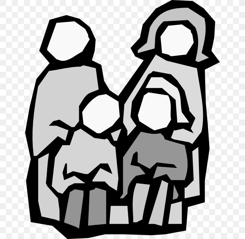 Family Clip Art, PNG, 652x800px, Family, Artwork, Black, Black And White, Blog Download Free