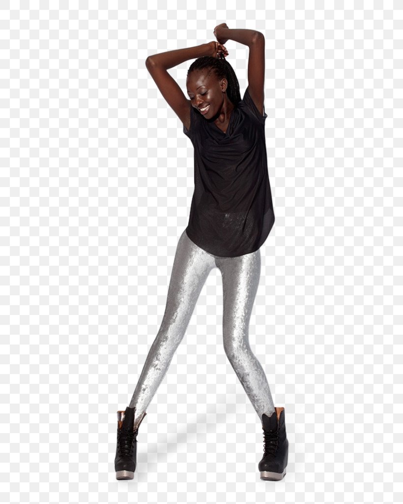 Leggings T-shirt Silver Clothing Sleeve, PNG, 683x1024px, Leggings, Arm, Blue, Clothing, Dancer Download Free