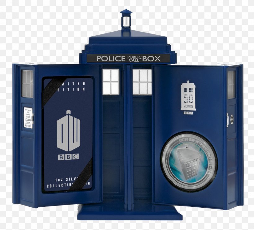 Perth Mint Coin Doctor Silver TARDIS, PNG, 1105x1000px, Perth Mint, Birthday, Brand, Bullion, Coin Download Free