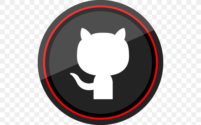 GitHub Logo Social Media, PNG, 512x512px, Github, Area, Git, Icon Design, Logo Download Free