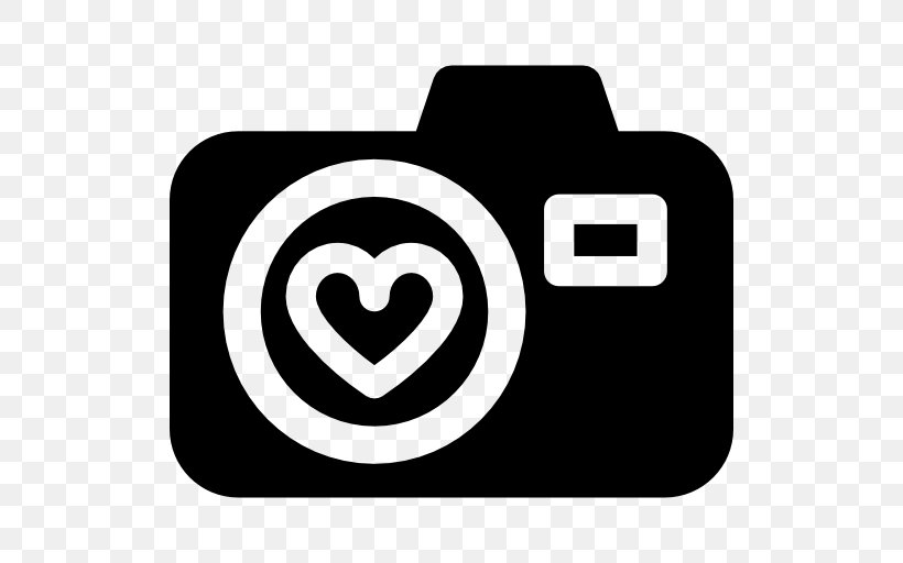 Camera, PNG, 512x512px, Digital Cameras, Black And White, Brand, Camera, Heart Download Free