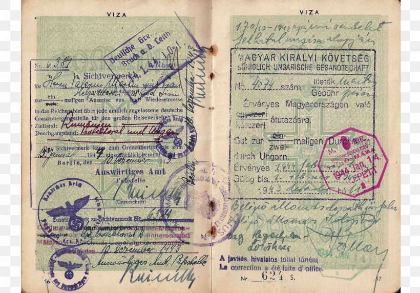 Identity Document Romania Second World War Passport Travel Document, PNG, 1517x1060px, Identity Document, Document, Material, Paper, Paper Product Download Free
