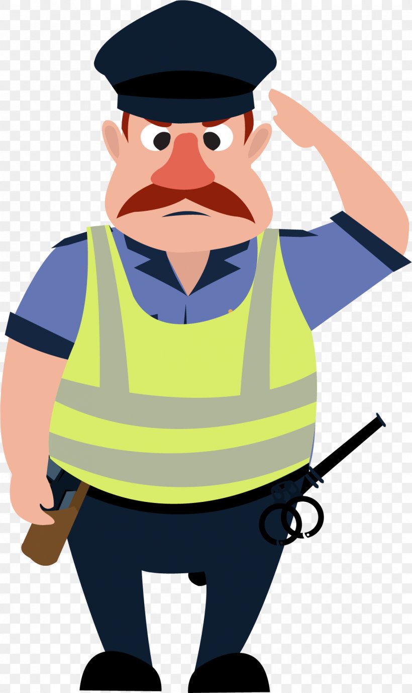 Salute Police Officer Security Guard Cartoon People's Police Of The People's Republic Of China, PNG, 1137x1911px, Police, Art, Cartoon, Cdr, Clip Art Download Free