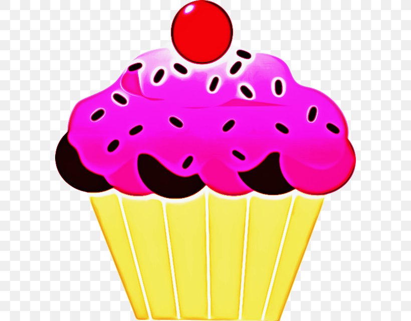 Pink Birthday Cake, PNG, 600x640px, Cupcake, American Muffins, Baking, Baking Cup, Birthday Cake Download Free
