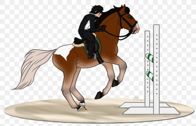 Stallion Show Jumping Mustang Pony Mane, PNG, 1024x661px, Stallion, Animal Training, Bridle, Cartoon, English Riding Download Free