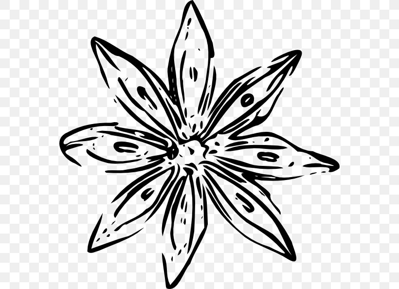 Flower Free Content Clip Art, PNG, 576x594px, Flower, Artwork, Black And White, Color, Flora Download Free