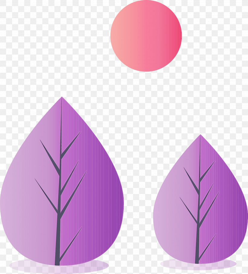 Leaf Purple Violet Lilac Magenta, PNG, 2719x3000px, Watercolor, Leaf, Lilac, Magenta, Paint Download Free