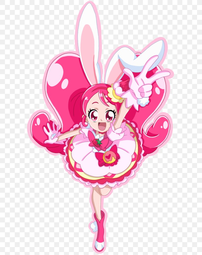 Setsuna Higashi Pretty Cure Pinkie Pie Miki Aono Love Momozono, PNG, 774x1032px, Watercolor, Cartoon, Flower, Frame, Heart Download Free