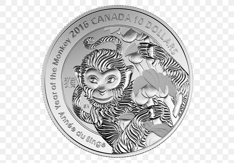 Silver Coin Bullion Coin, PNG, 570x570px, Silver Coin, Black And White, Bullion, Bullion Coin, Canada Download Free