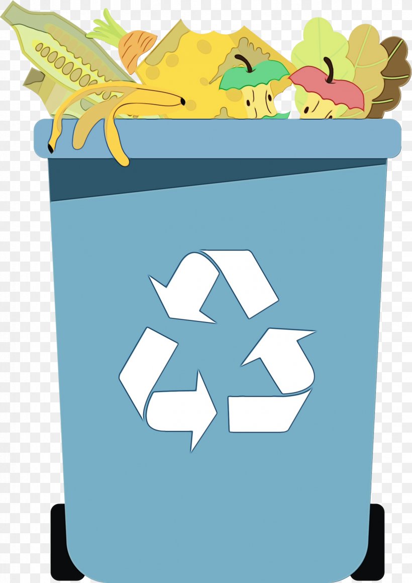 Waste Container Waste Containment Recycling Bin Clip Art Recycling, PNG, 1643x2323px, Watercolor, Paint, Recycling, Recycling Bin, Waste Container Download Free
