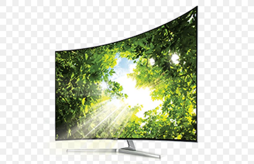4K Resolution Ultra-high-definition Television LED-backlit LCD Samsung, PNG, 708x530px, 4k Resolution, Advertising, Backlight, Computer Monitor, Curved Download Free
