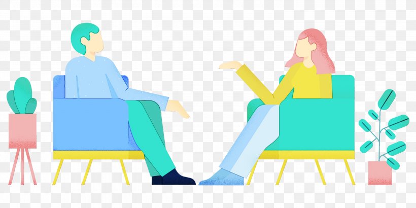 Clip Art Conversation Line Sitting Sharing, PNG, 3000x1500px, Watercolor, Conversation, Gesture, Interaction, Paint Download Free