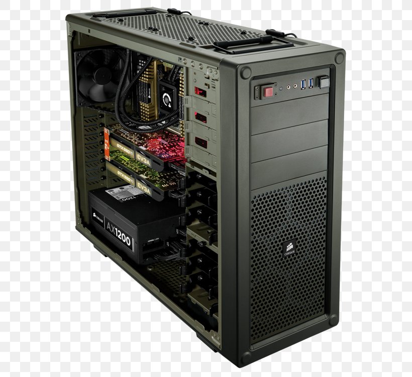 Computer Cases & Housings ATX Corsair Carbide Series SPEC-01 Corsair Components CORSAIR Obsidian Series 350D Mid Tower, PNG, 600x750px, Computer Cases Housings, Atx, Computer Case, Computer Component, Computer Cooling Download Free