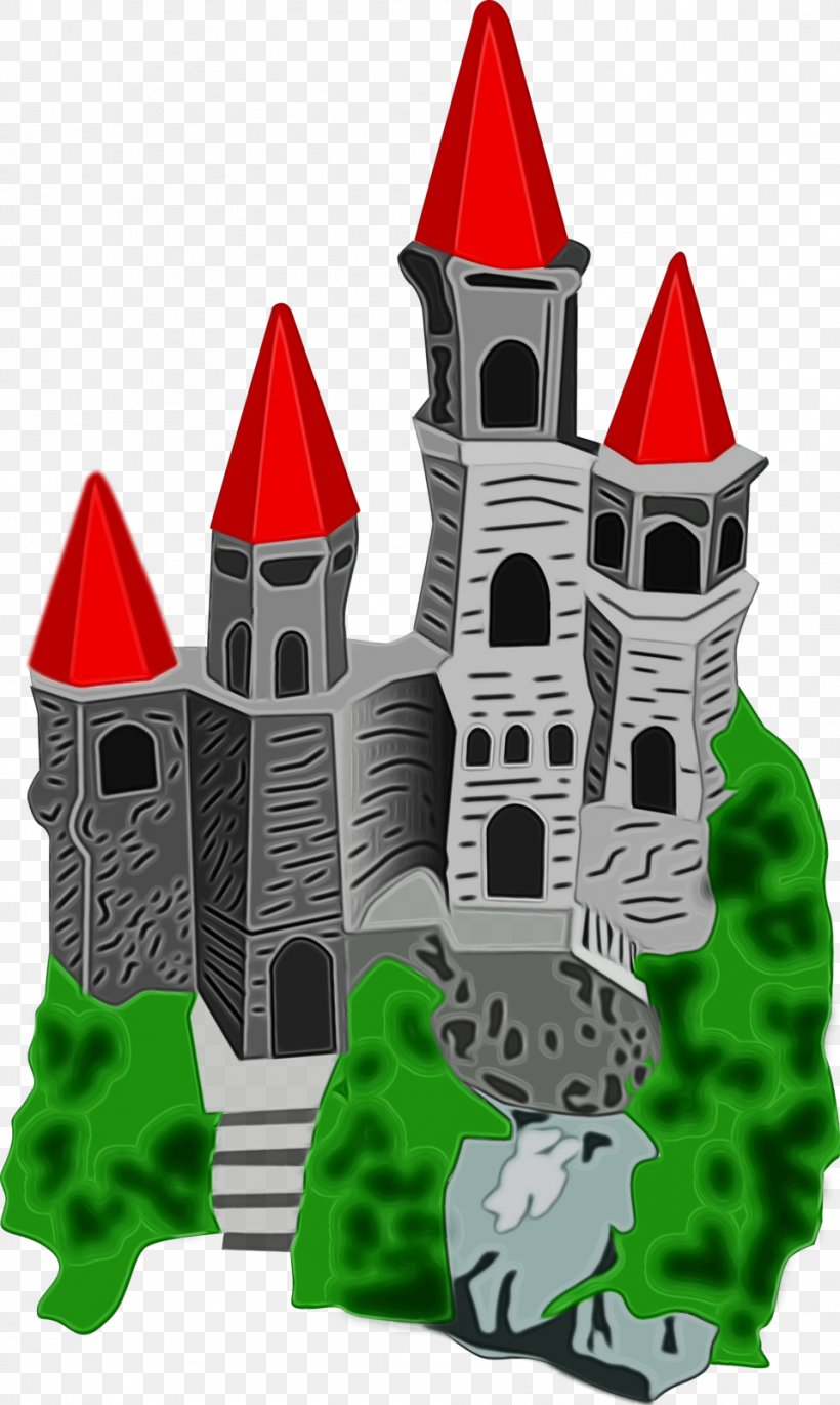 Landmark Green Clip Art Property Castle, PNG, 958x1602px, Watercolor, Architecture, Castle, Green, House Download Free