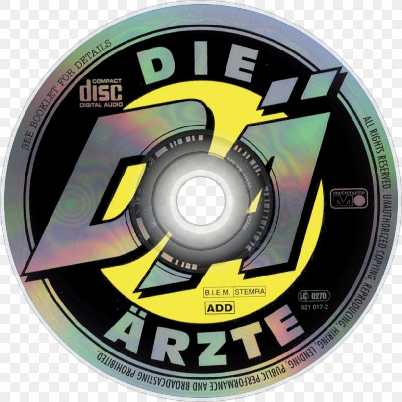 Compact Disc Die Bestie In Menschengestalt Song Die Ärzte Wikipedia, PNG, 1000x1000px, Watercolor, Cartoon, Flower, Frame, Heart Download Free