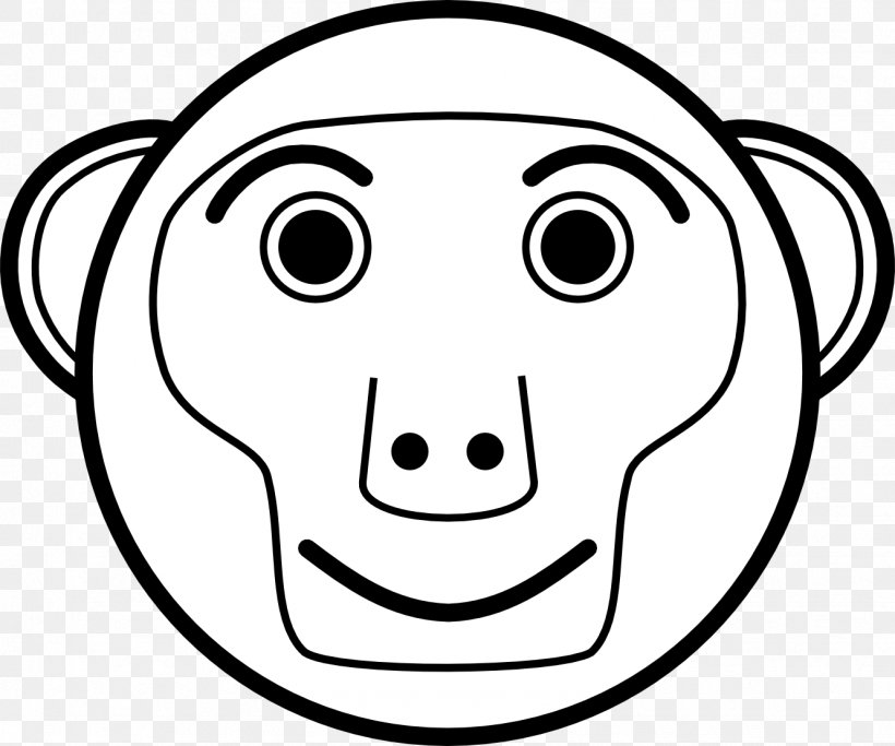 Primate Mask Monkey Chimpanzee Clip Art, PNG, 1331x1109px, Watercolor, Cartoon, Flower, Frame, Heart Download Free