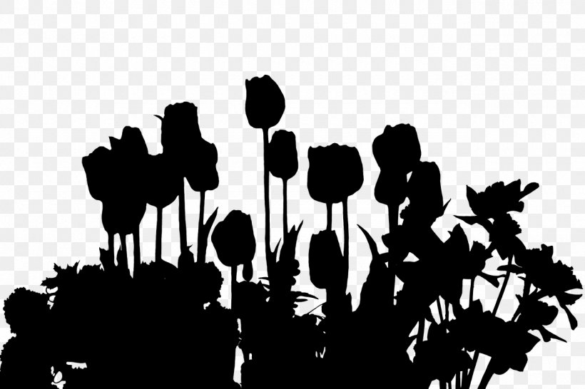 Tulip Flower Garden Clip Art, PNG, 1280x853px, Tulip, Art, Birth Flower, Black, Blackandwhite Download Free