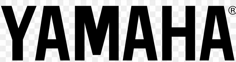 Yamaha Motor Company Decal Sticker Motorcycle Yamaha Corporation, PNG, 4499x1193px, Yamaha Motor Company, Belly Pan, Black And White, Brand, Bumper Sticker Download Free