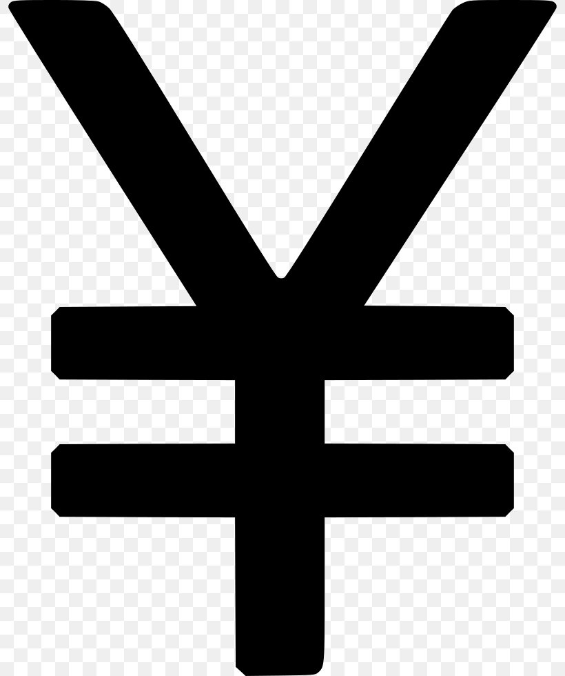 Yen Sign Japanese Yen Currency Symbol Pound Sign Euro Sign, PNG, 796x980px, Yen Sign, Black And White, Cross, Currency, Currency Symbol Download Free