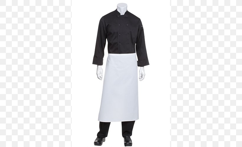Chef's Uniform Apron Restaurant Pants, PNG, 500x500px, Chef, Apron, Clothing, Coat, Costume Download Free