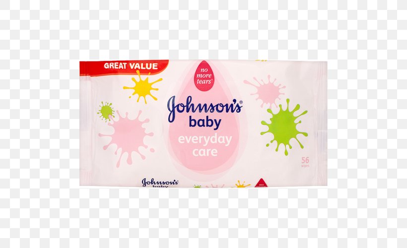 Johnson's Baby Brand Wet Wipe Infant, PNG, 500x500px, Brand, Infant, Life Looks, Material, One Group Download Free