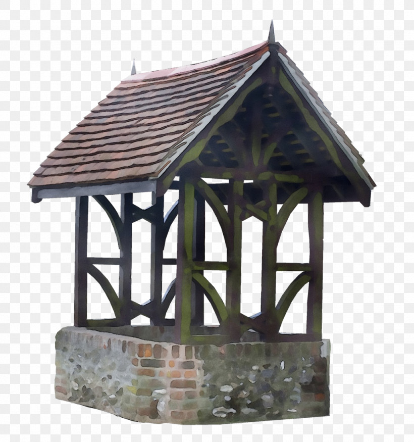 Bird Feeder Gazebo Roof, PNG, 1024x1093px, Watercolor, Bird Feeder, Gazebo, Paint, Roof Download Free