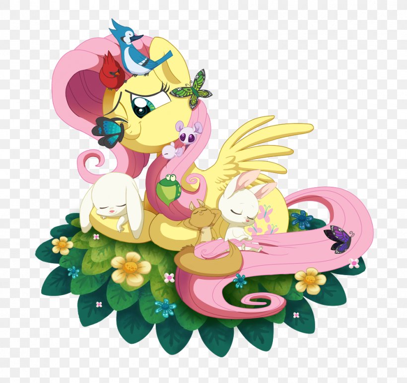 My Little Pony Fluttershy Princess Luna Equestria, PNG, 996x937px, Pony, Animal Figure, Art, Character, Equestria Download Free