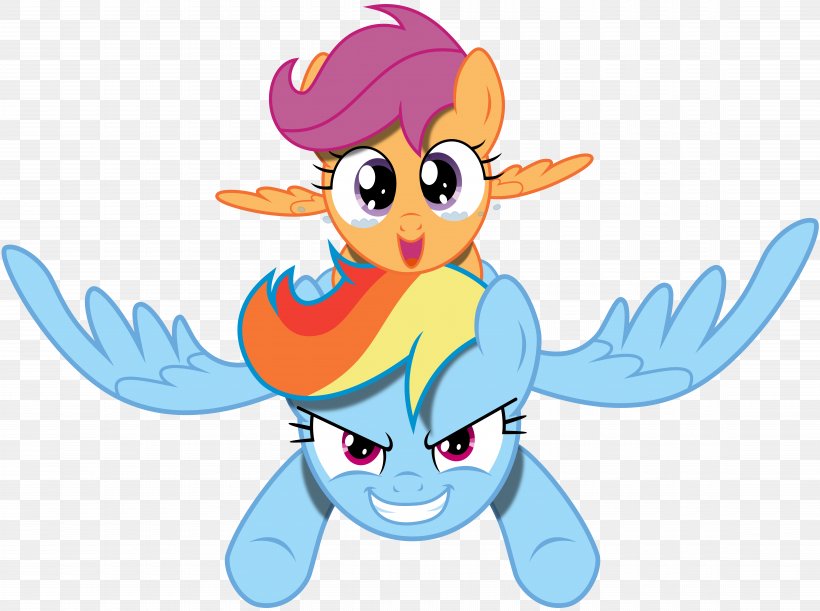 Rainbow Dash Scootaloo Rarity Twilight Sparkle Pinkie Pie, PNG, 9000x6711px, Watercolor, Cartoon, Flower, Frame, Heart Download Free