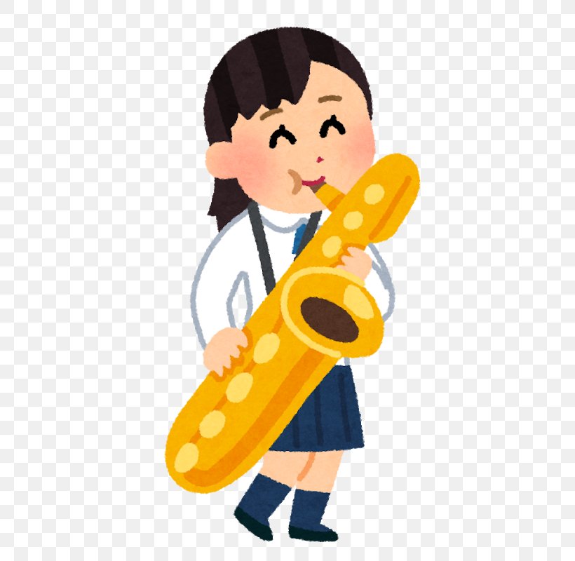 Saxophone いらすとや Blasmusik Clip Art, PNG, 536x800px, Watercolor, Cartoon, Flower, Frame, Heart Download Free