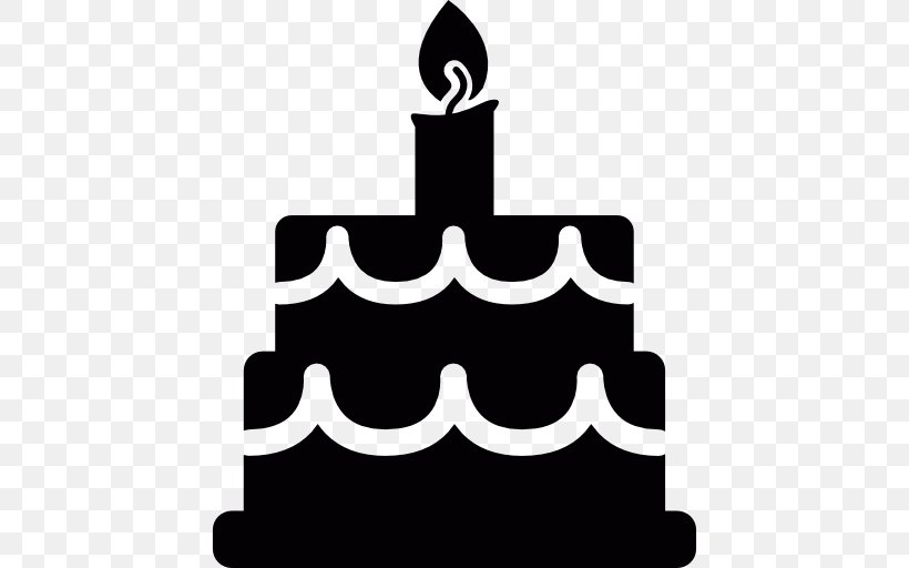 Wedding Cake Birthday Cake Cupcake, PNG, 512x512px, Wedding Cake, Birthday, Birthday Cake, Black, Black And White Download Free
