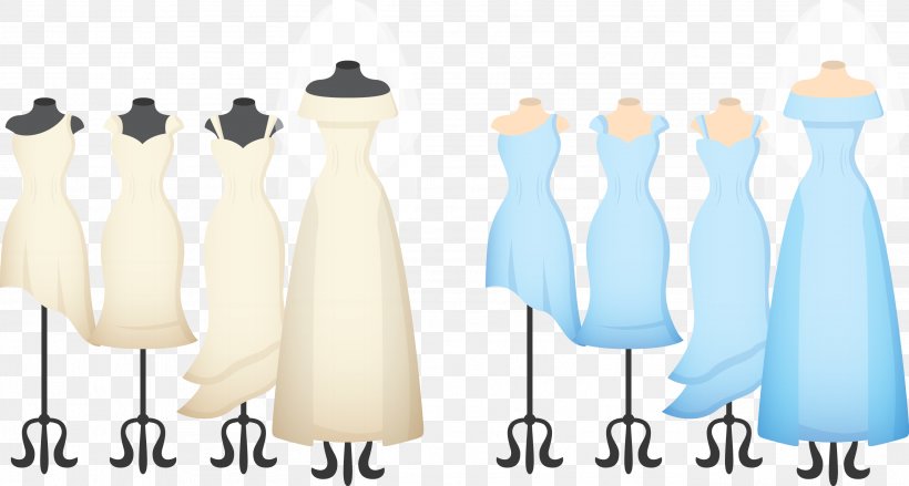 Wedding Dress Bridesmaid Clothing, PNG, 2727x1462px, Wedding Dress, Bride, Bridesmaid, Bridesmaid Dress, Clothing Download Free