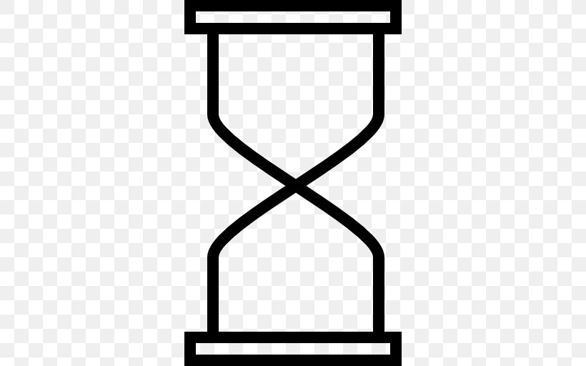 Hourglass Time, PNG, 512x512px, Hourglass, Area, Black, Black And White, Clock Download Free