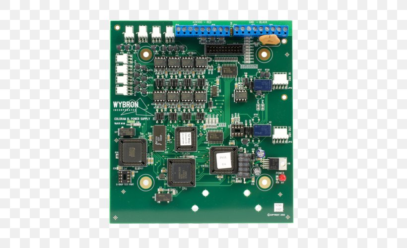 Microcontroller Electronics Power Converters Electronic Component Motherboard, PNG, 500x500px, Microcontroller, Circuit Component, Computer, Computer Component, Computer Hardware Download Free