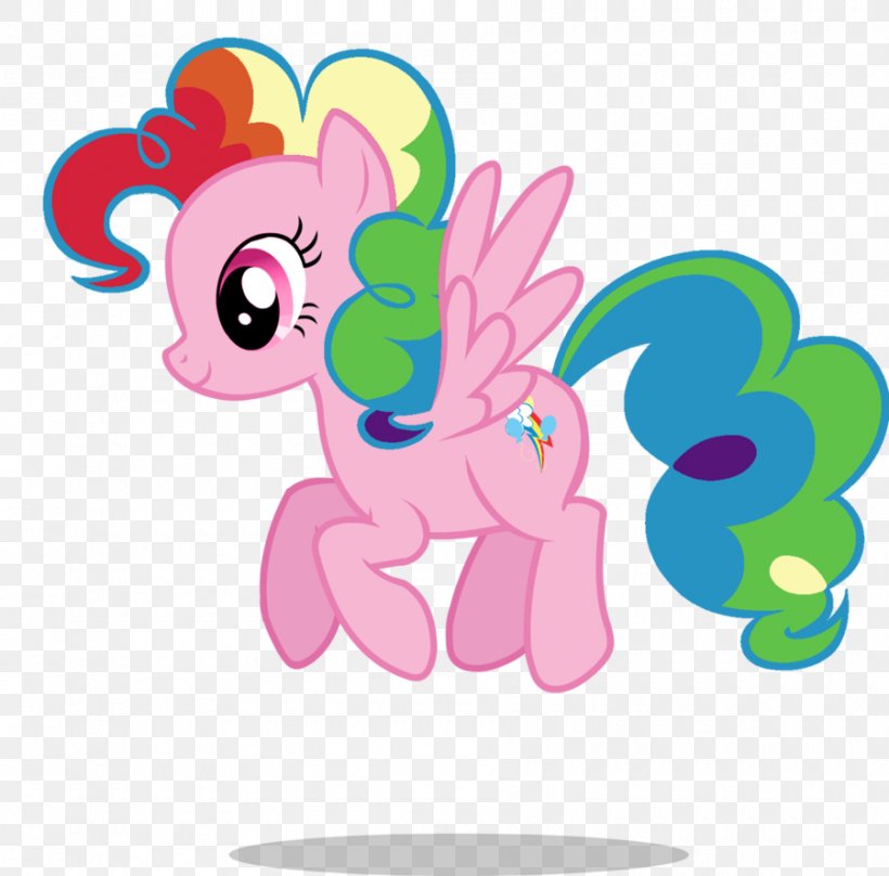 Pinkie Pie Rainbow Dash Pony Applejack Rarity, PNG, 900x887px, Watercolor, Cartoon, Flower, Frame, Heart Download Free
