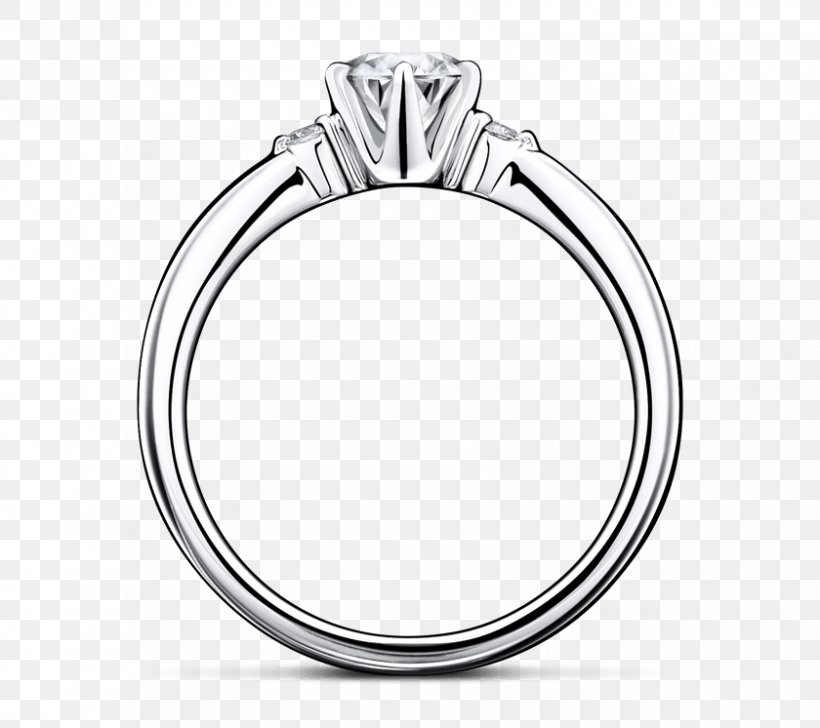 Engagement Ring Diamond Wedding Ring Silver, PNG, 840x746px, Ring, Body Jewelry, Carat, Cubic Zirconia, Diamond Download Free