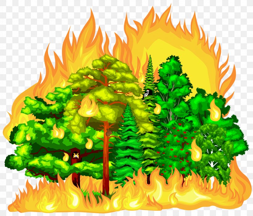 Forest Fire, PNG, 2302x1965px, Wildfire, Art, Combustion, Conifer, Fictional Character Download Free
