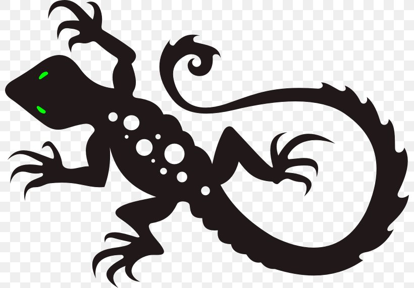 Lizard Wall Decal Paper Sticker, PNG, 800x571px, Lizard, Adhesive, Amphibian, Black And White, Bumper Sticker Download Free