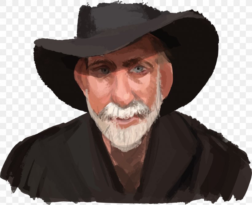 Beard United States Painting, PNG, 1256x1023px, Beard, Cartoon, Cowboy Hat, Facial Hair, Fedora Download Free