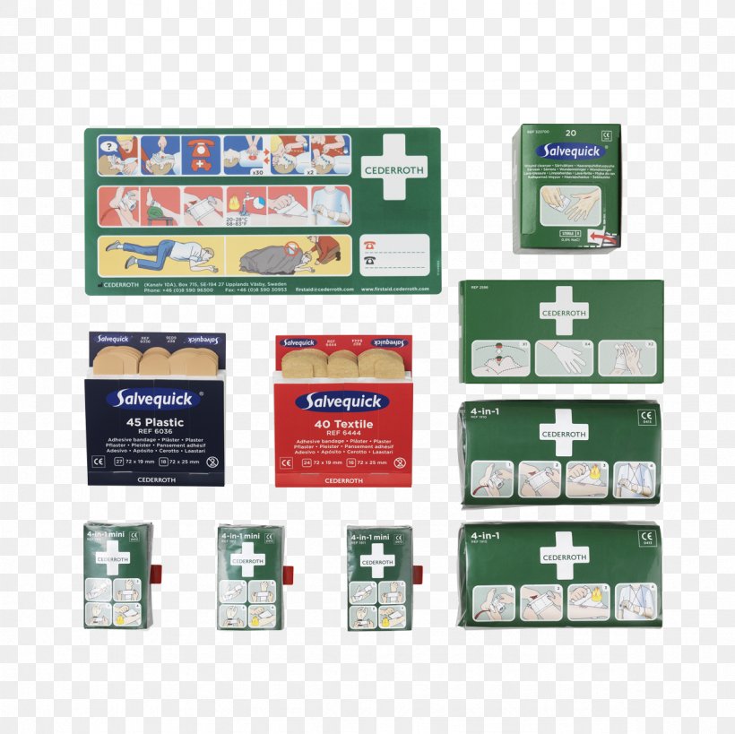 Cederroth First Aid Supplies Adhesive Bandage First Aid Kits Salvequick, PNG, 1181x1181px, First Aid Supplies, Adhesive Bandage, Adhesive Tape, Aid Station, Brand Download Free