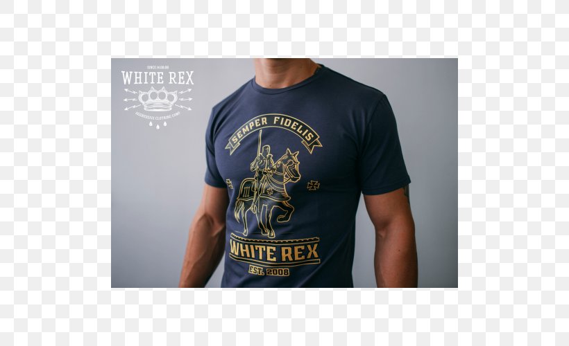 T-shirt Sleeve Semper Fidelis Arm Praetorian Guard, PNG, 500x500px, Tshirt, Arm, Brand, Clothing, Com Download Free