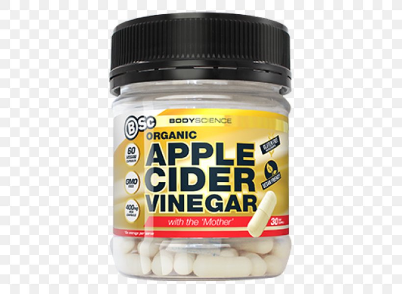 Apple Cider Vinegar Organic Food Kombucha, PNG, 600x600px, Apple Cider, Apple, Apple Cider Vinegar, Body Science, Capsule Download Free