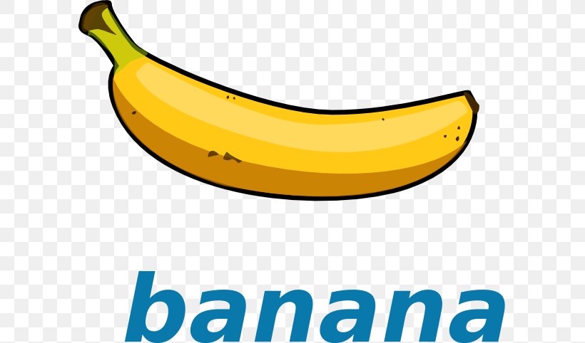 Banana Muffin Clip Art, PNG, 600x482px, Banana, Art, Banana Family, Computer, Document Download Free