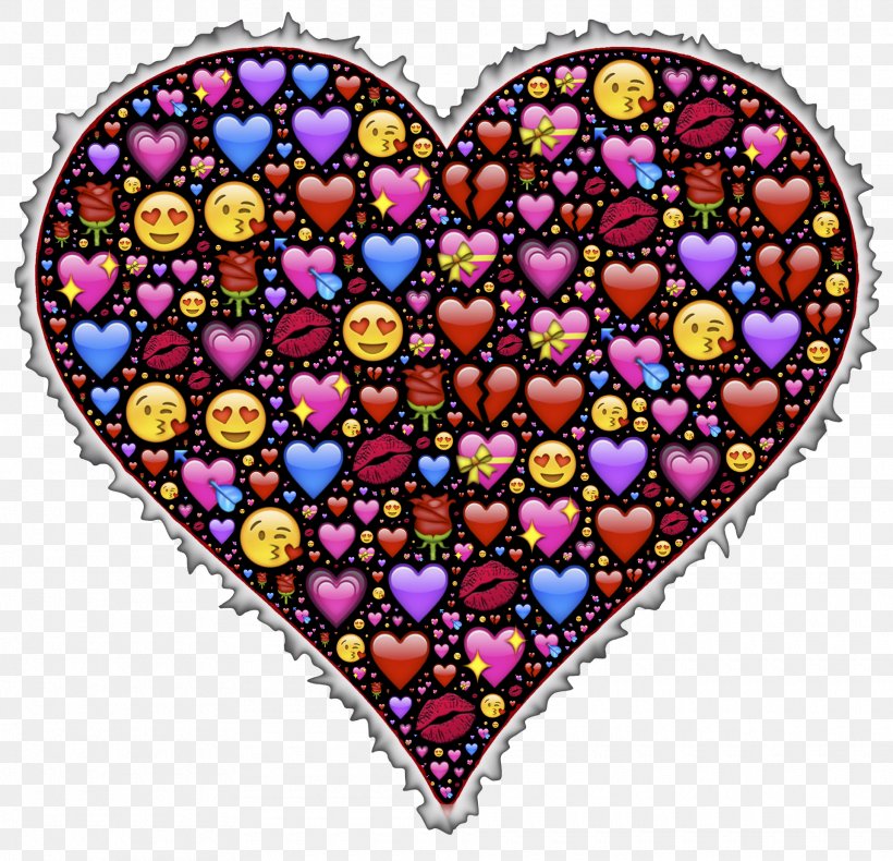 Emoji Heart Symbol Love Emoticon, PNG, 1920x1850px, Watercolor, Cartoon, Flower, Frame, Heart Download Free