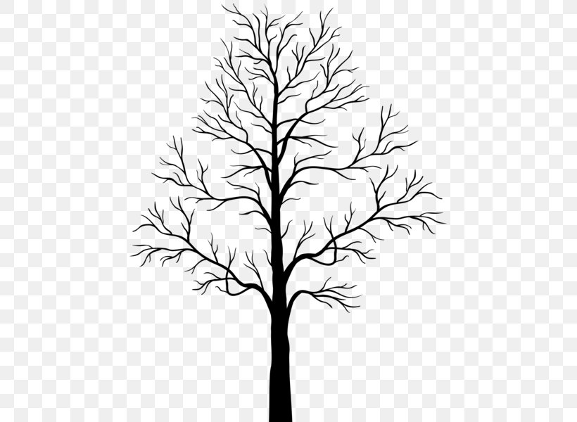 Tree Branch Silhouette Clip Art, PNG, 461x600px, Tree, Arecaceae, Art, Artwork, Black And White Download Free