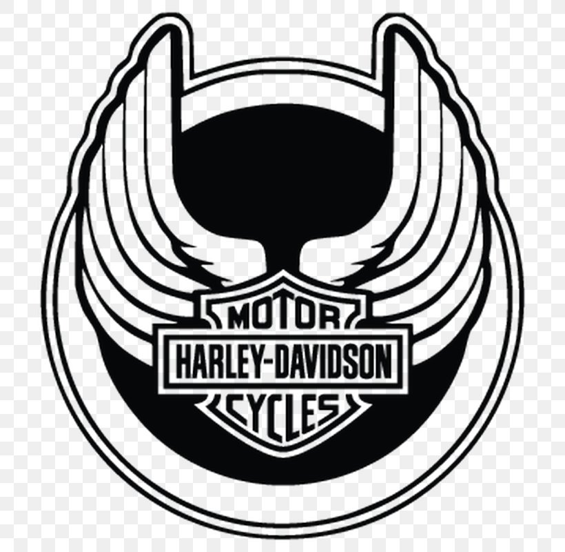 Wisconsin Harley-Davidson Logo Motorcycle, PNG, 800x800px, Harleydavidson, Black And White, Bobber, Brand, Emblem Download Free