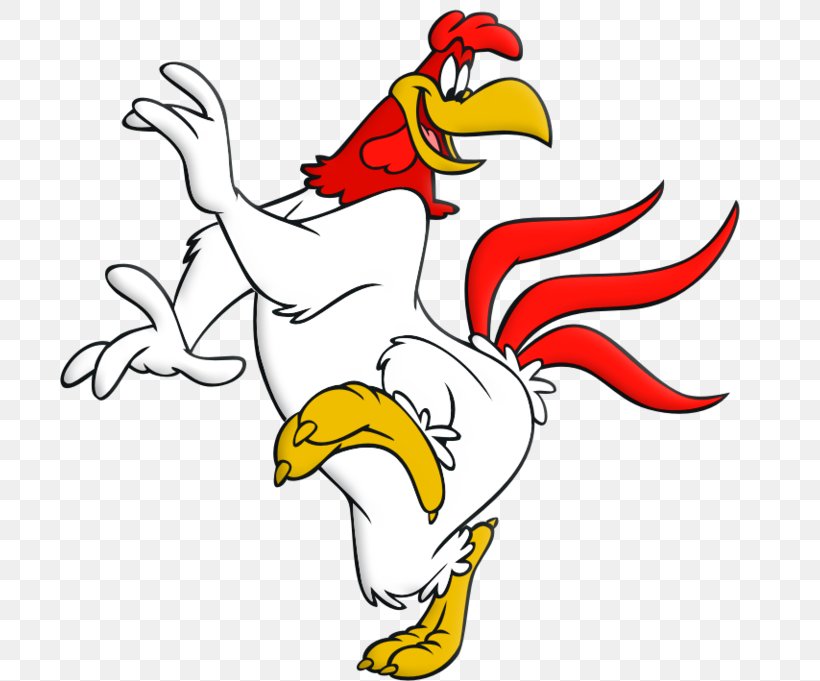 Foghorn Leghorn Leghorn Chicken Decal Daffy Duck, PNG, 699x681px, Foghorn Leghorn, Animal Figure, Animated Cartoon, Art, Artwork Download Free