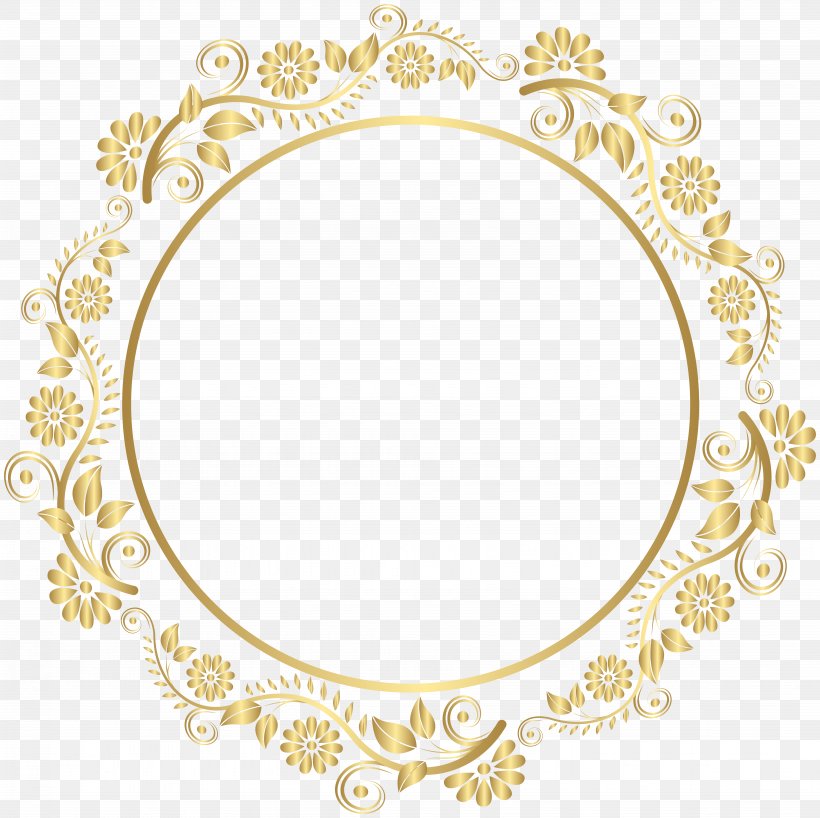 Gold Picture Frames Clip Art, PNG, 8019x8000px, Gold, Area, Art, Body Jewelry, Decorative Arts Download Free
