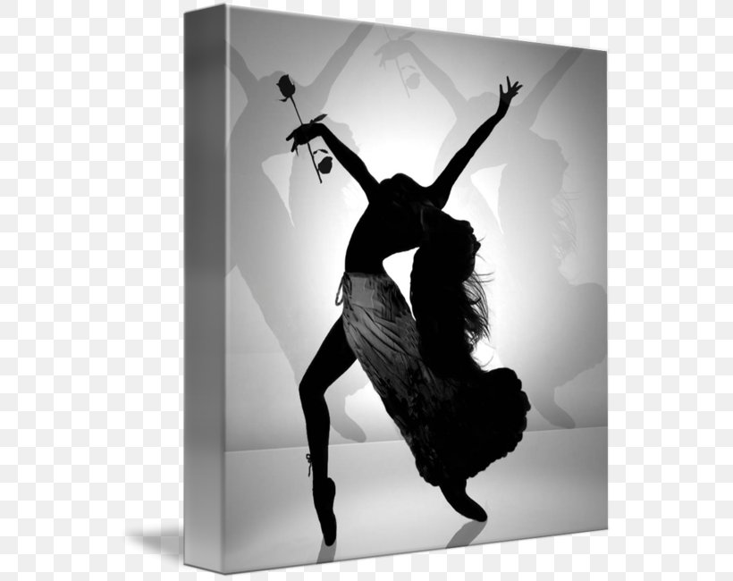 Modern Dance Gallery Wrap Choreography Canvas, PNG, 554x650px, Modern Dance, Art, Ballet Dancer, Black And White, Canvas Download Free