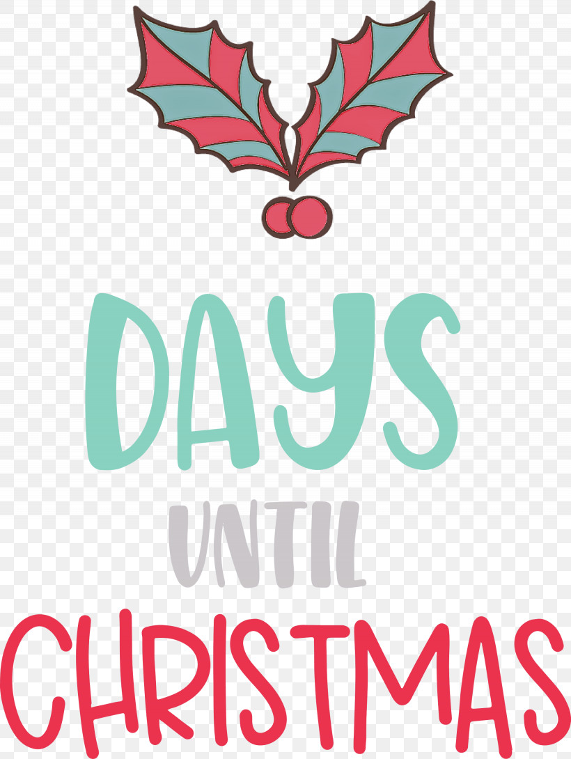Days Until Christmas Christmas Xmas, PNG, 2255x3000px, Days Until Christmas, Christmas, Floral Design, Leaf, Line Download Free