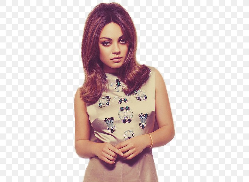 Mila Kunis That '70s Show Jackie Burkhart Photography Celebrity, PNG, 500x600px, Watercolor, Cartoon, Flower, Frame, Heart Download Free